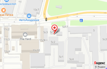Хостел в Москве на карте