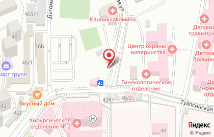 Компания Олимп на Дагомысской улице на карте