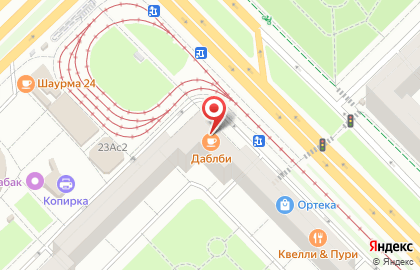 Кофейня Даблби на Ломоносовском проспекте, 23 на карте