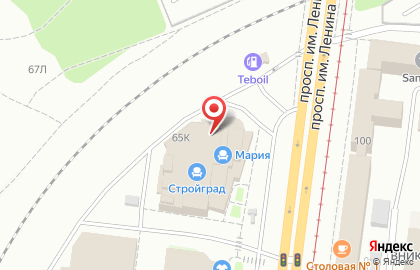 Волгоградский филиал Банкомат, АКБ Экспресс-Волга банк на проспекте Ленина, 65к на карте