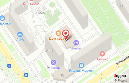 ОДС Жилищник района Марьино на Братиславской улице, 21 к 2 на карте