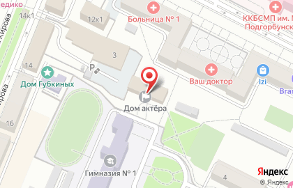 Туристическое агентство Гудзон на карте