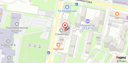 Университет Синергия на карте