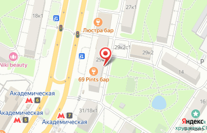 Сетунь на проспекте 60-летия Октября на карте