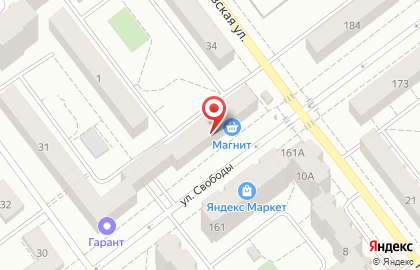 Стоматологический кабинет Денталия в Кировском районе на карте