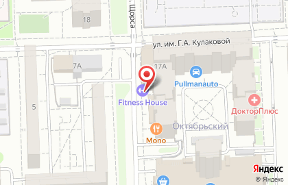 Spa-салон Октябрьский на карте