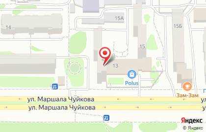 Национальная служба доставки (НСД) на улице Маршала Чуйкова на карте