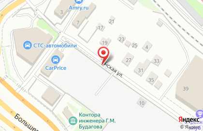 Киоск по продаже хлебобулочных изделий в Первомайском районе на карте