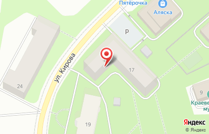 Централизованная библиотечная система города Кировска на улице Кирова на карте