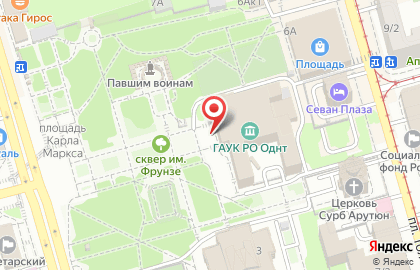 Ростовская Федерация Киокушинкай Каратэ на площади Карла Маркса на карте