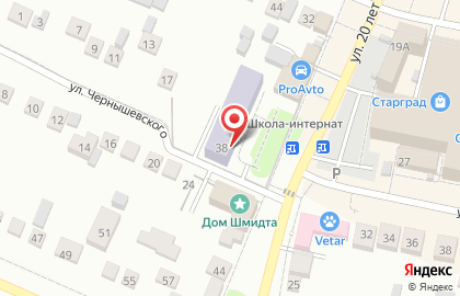 Специальная общеобразовательная школа-интернат VIII вида г. Балаково на карте