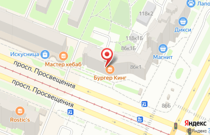 Туристическая компания ЗаПутевкой.рф на метро Гражданский проспект на карте