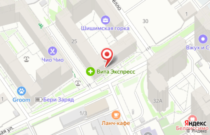 Автостоянка в Екатеринбурге на карте