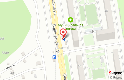 Продуктовый магазин Армрос в Октябрьском районе на карте