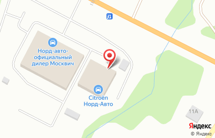 Автотехцентр Норд-Авто Citroen на карте