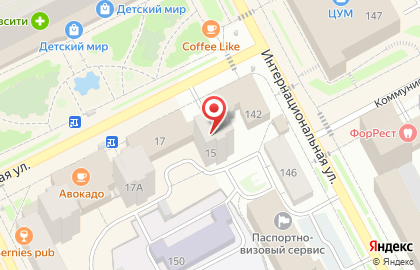 Территориальный отдел по Республике Коми Северное межрегиональное управление государственного автодорожного надзора Федеральной службы по надзору в сфере транспорта на карте