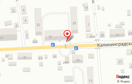 Супермаркет Фасоль на Калининградской улице на карте