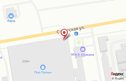 Супермаркет Вск-только Продукты на Советской на карте