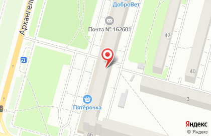 Магазин Мебель Маркет на Архангельской улице на карте