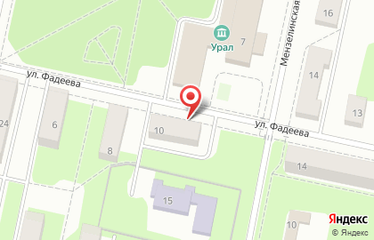 Продуктовый магазин Ника в Кировском районе на карте