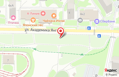 Автостоянка Вега 145 на карте