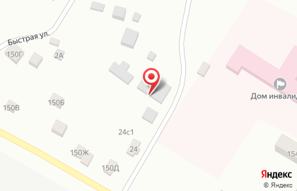 Автокомплекс на Первомайской на карте