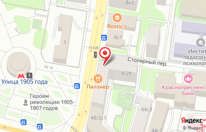 Московский кредитный банк в Москве на карте