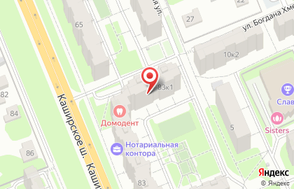 Студия современного танца Новый Стиль в Домодедово на карте