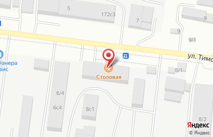 Столовая в Тюмени на карте
