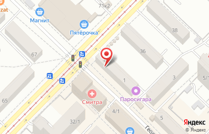 Парикмахерская Класс!!! на Геодезической улице на карте