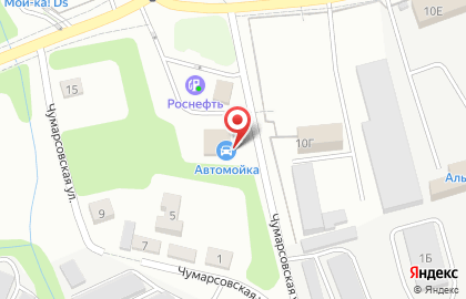 Автомойка, ЗАО Тамбовнефтепродукт на Московской улице на карте