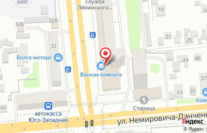 Оптово-розничный магазин Ванная Комната на улице Станиславского на карте