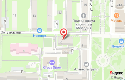 Центр развития детей Точка Опоры на карте