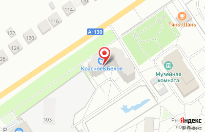 Супермаркет Красное & Белое на Московской улице на карте