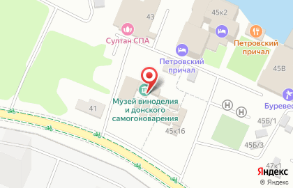 Гостиница Петровский Причал на карте