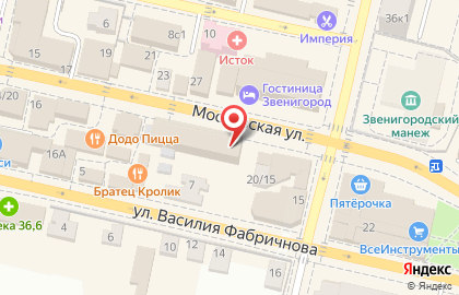 Ювелирный магазин Красно Золото на Московской улице на карте