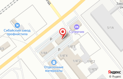 Шиномонтажная мастерская Юг на карте