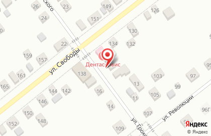 Стоматология Дентасервис в Ялуторовске на карте