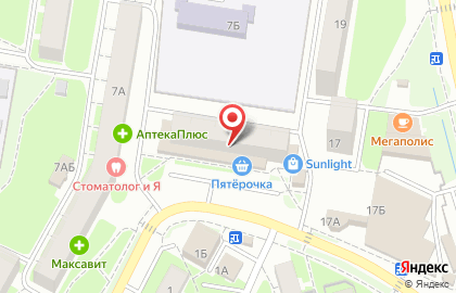 Служба доставки Сестрица на улице Маковского на карте