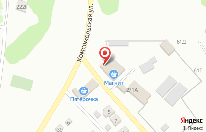 Супермаркет Магнит в Самаре на карте