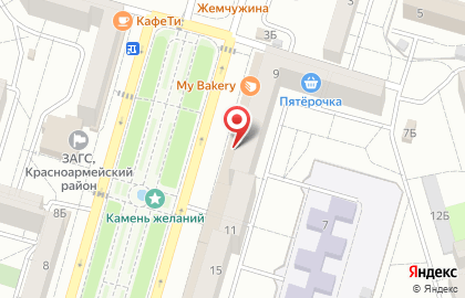 Ателье на бульваре в Красноармейском районе на карте