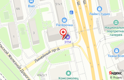 Киоск по продаже печатной продукции, Тимирязевский район на Дмитровском шоссе на карте
