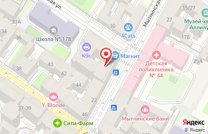 Нетто на 9-ой Советской улице на карте