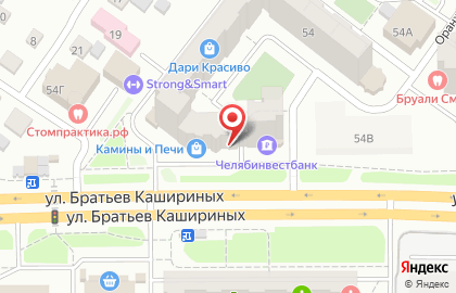 Магазин Пиватория на улице Братьев Кашириных на карте
