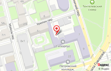 Пожтехзащита на карте