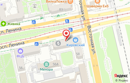 АКБ РОССИЙСКИЙ КАПИТАЛ в Октябрьском районе на карте