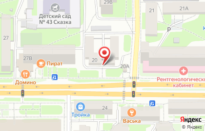 Магазин Гулливер в Смоленске на карте