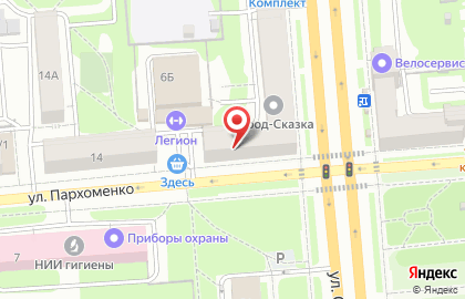 Ресурсный центр общественных объединений Калининского района Активный город на улице Станиславского на карте