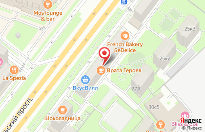 Супермаркет здорового питания ВкусВилл на Комсомольском проспекте, 27 стр 5 на карте