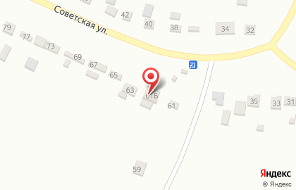 Горка на Советской улице на карте